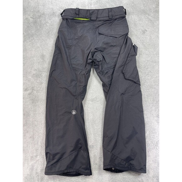 Volcom Ventral Snowboard Pants Womens S/P Black Polyamide Mesh Lined Mid-Rise - Picture 10 of 16